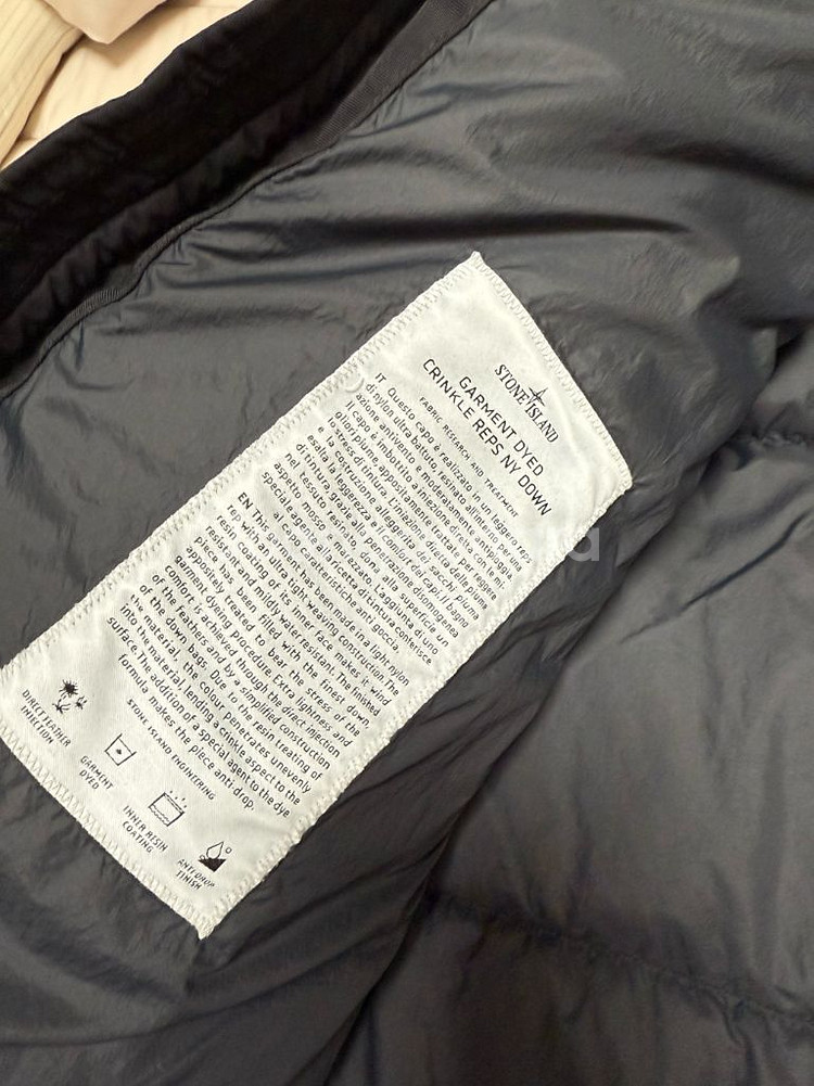 21fw 스톤아일랜드 패딩 후드 블랙 xl 판매--2