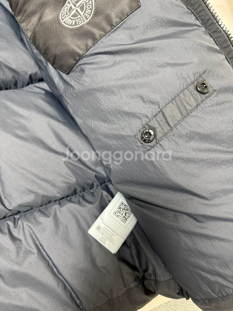 21fw 스톤아일랜드 패딩 후드 블랙 xl 판매--3