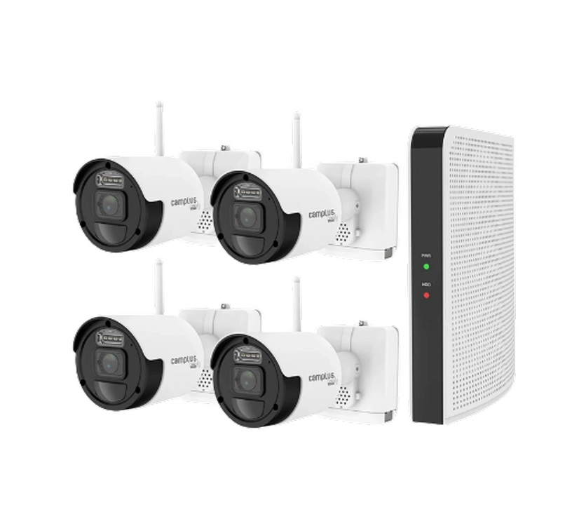 캠플러스 무선 CCTV 8채널 4카메라 이미지