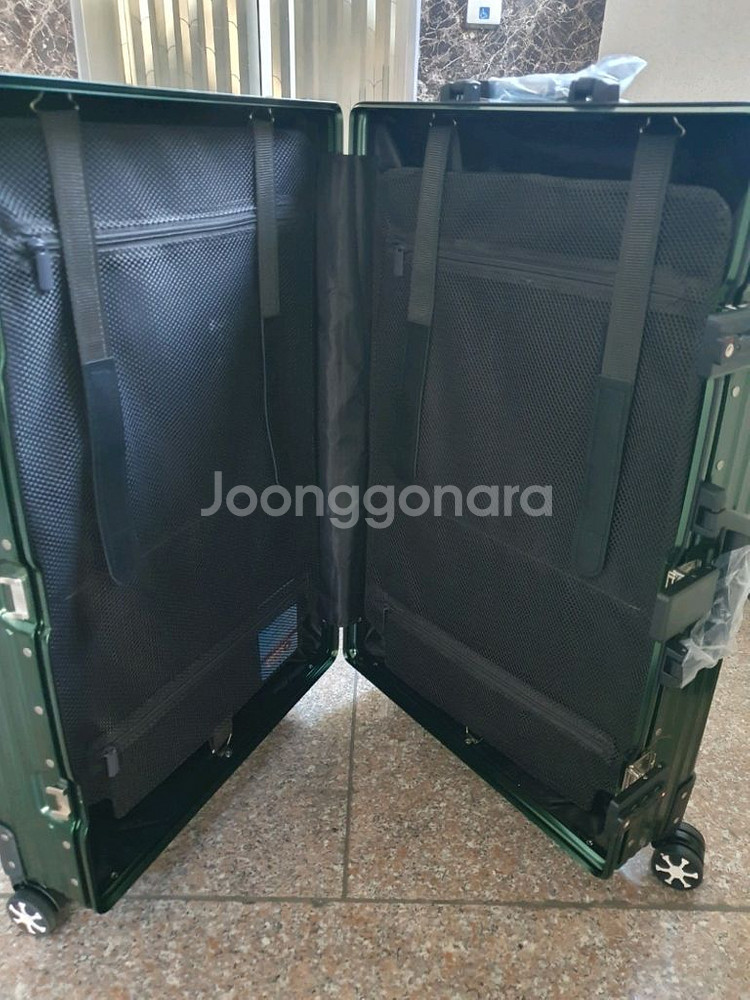 빅사이즈 고급형 풀메탈 빈티지 풀알루미늄캐리어 여행가방--4