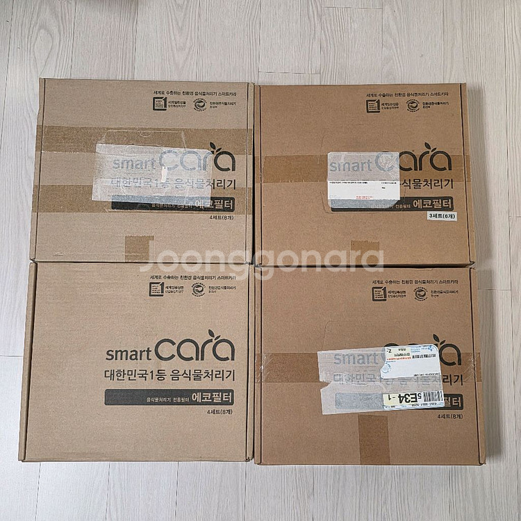 스마트카라 PCS350 필터 1BOX (4세트)--1