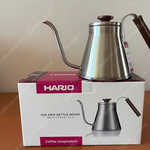 하리오 V60 드립 주전자 우드