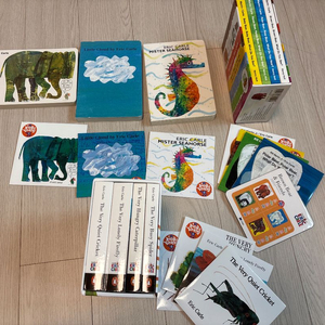 에릭칼 원서 보드북 일괄 (거의 새상품) + CD