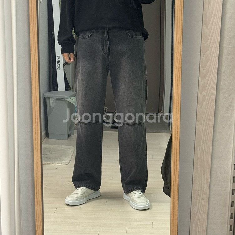 시스템옴므 해머 루프 데님 팬츠--5