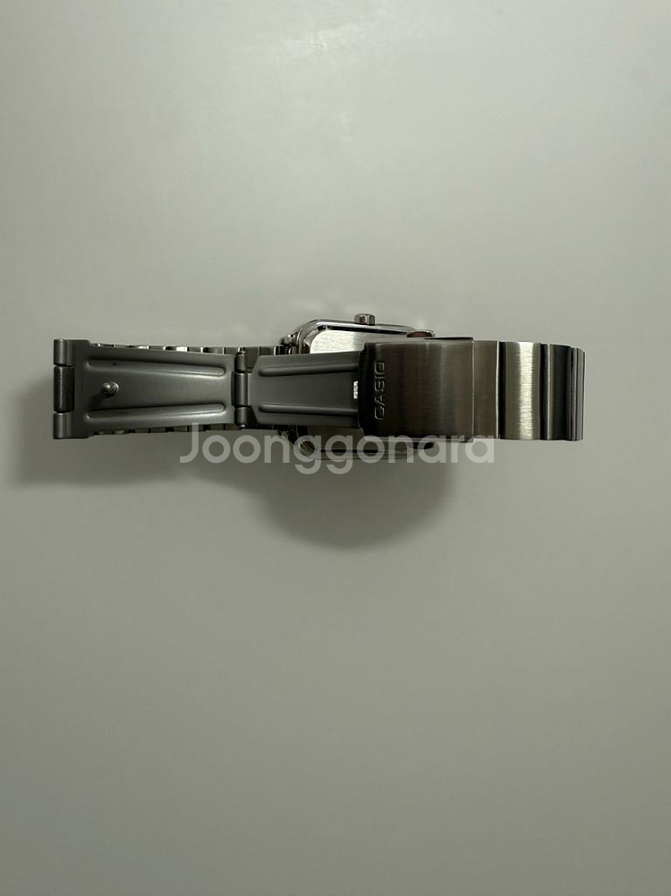 카시오 문페이즈 사각 아날로그 손목시계 MTP-M305--2