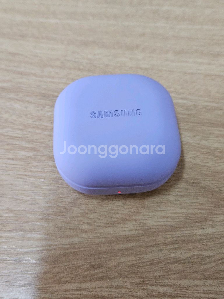 갤럭시 버즈2프로 라벤더 충전본체 SM-R510--1