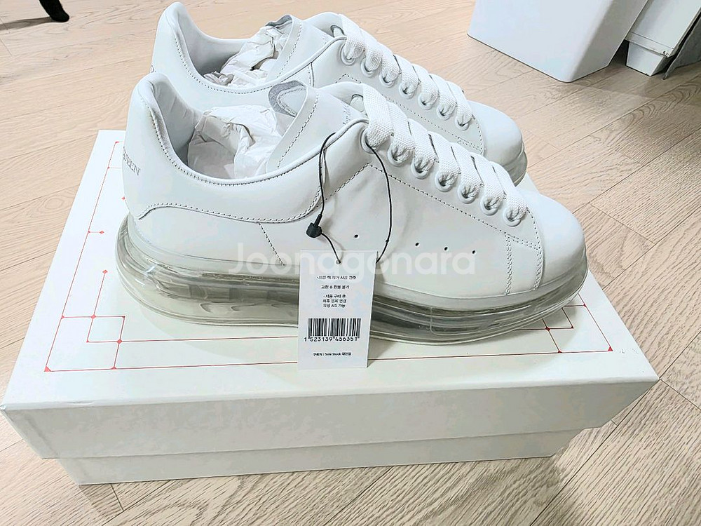 맥퀸오버솔 에어 40사이즈[미실착] 판매--3