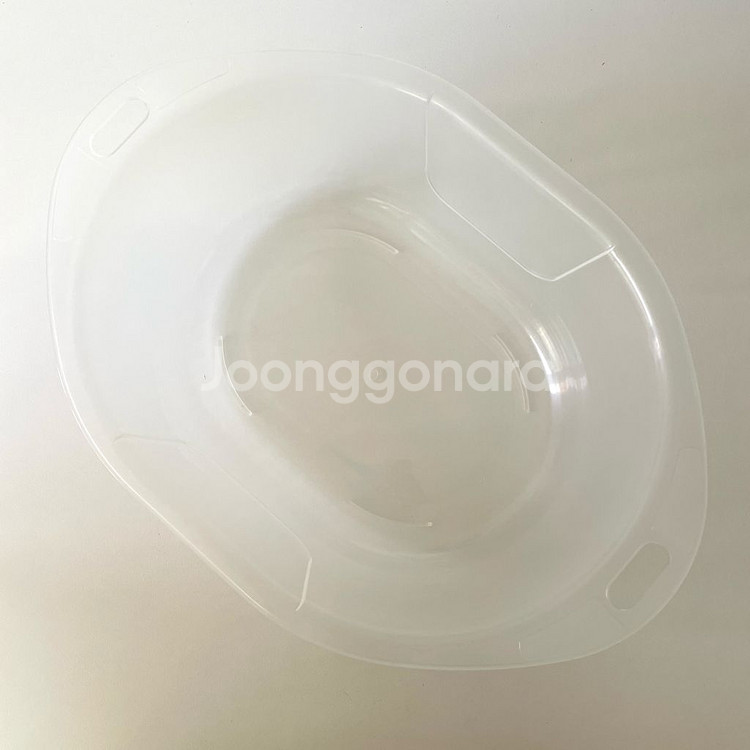 (미사용) 뚜껑 채반, 바구니 야채보관 소쿠리--6