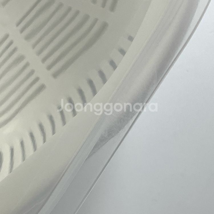 (미사용) 뚜껑 채반, 바구니 야채보관 소쿠리--7