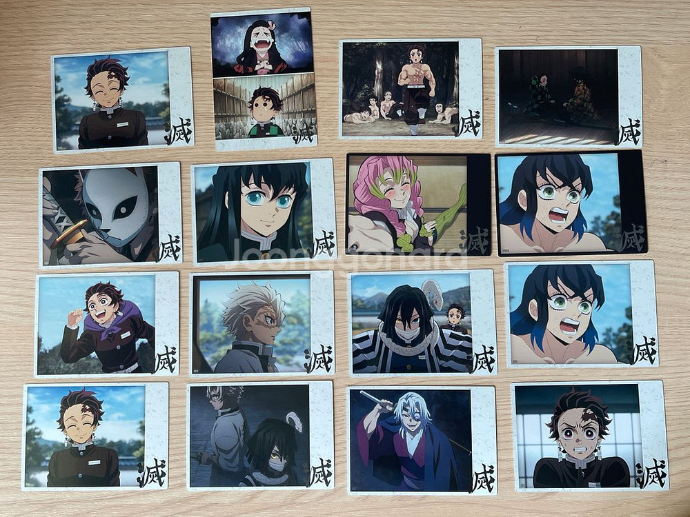 귀멸의 칼날 콜렉팅카드 일괄세트--0