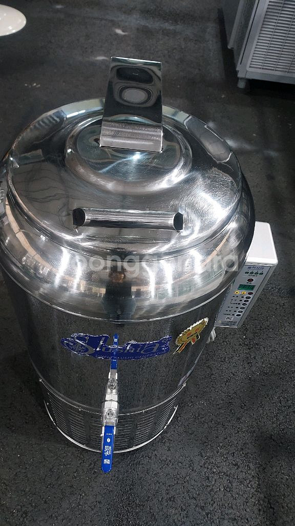 슬러시아 업소용 육수냉장고 냉면육수통 원형--3