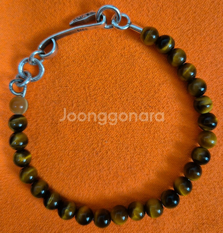 정품)보테가베네타 비드팔찌M 6mm--1