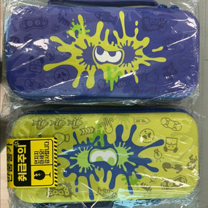 닌텐도 스위치1 oled 스플래툰 파우치+악세 세트