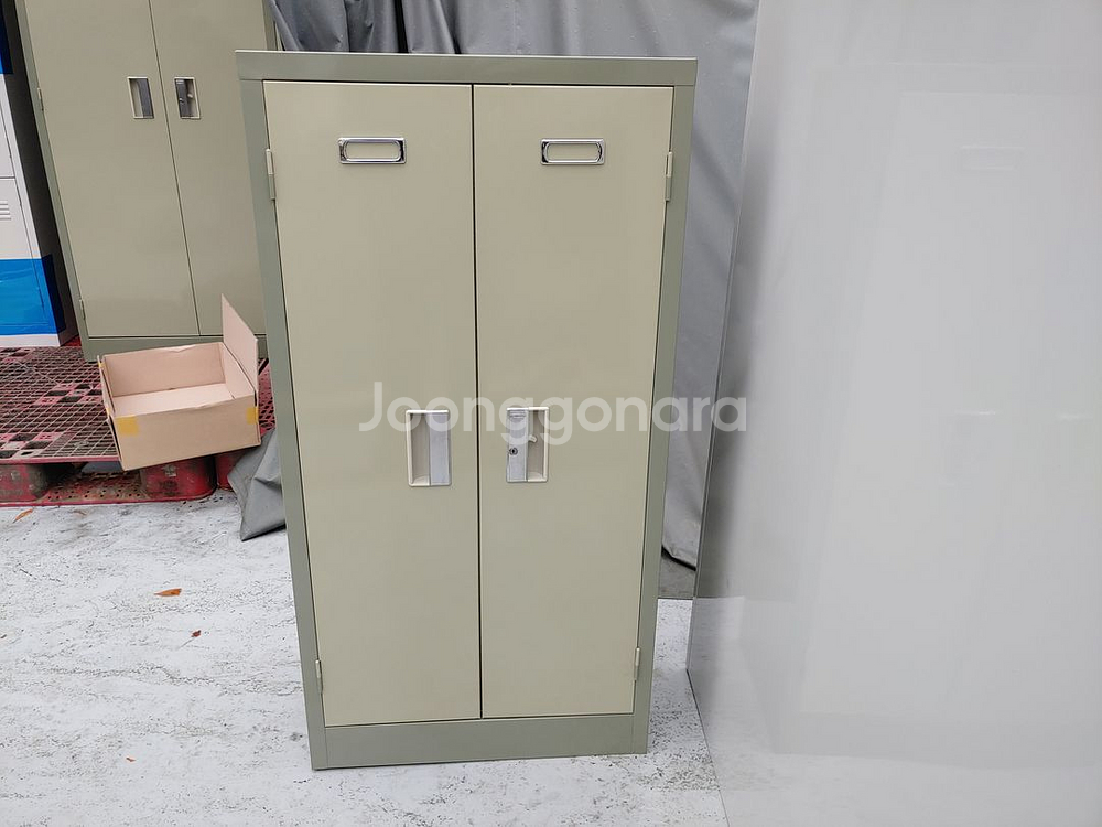 (새상품) 철재케비넷 락카장 신발장 사물함 유리장식장--1