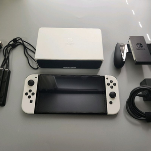 택포) 닌텐도 스위치 OLED 화이트 2021