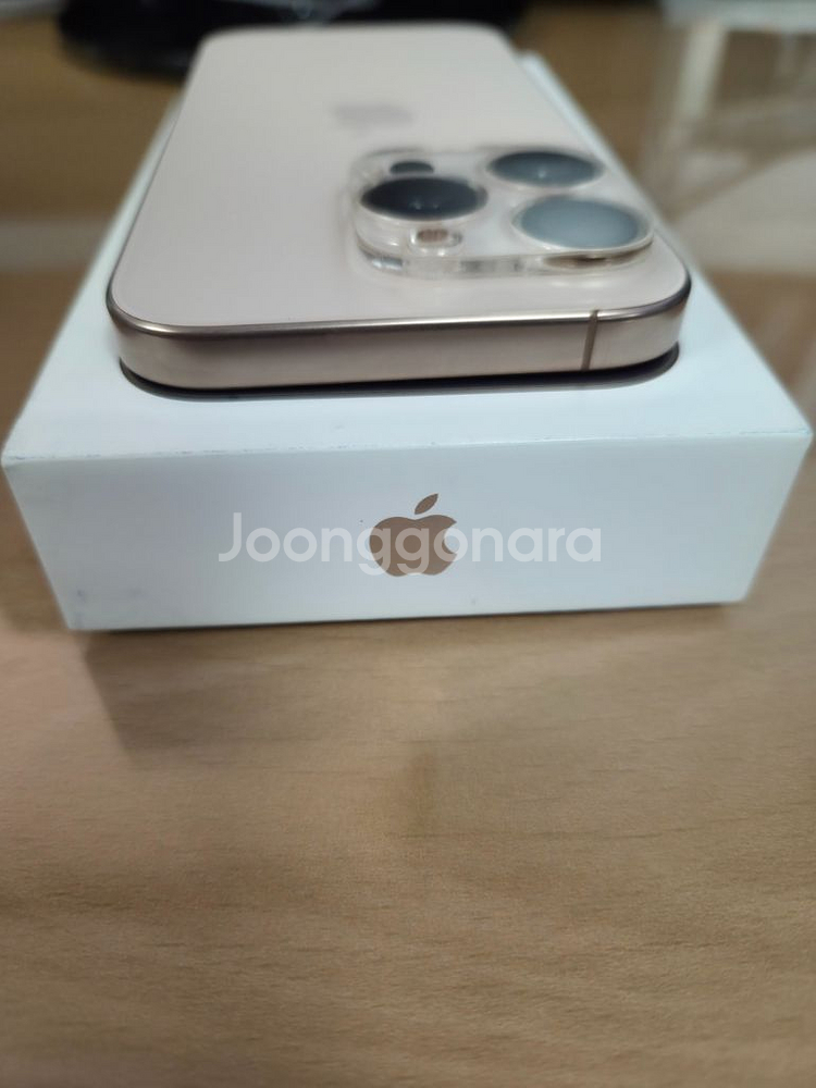 아이폰 16 프로 128GB 데저트 티타늄 풀박스--5
