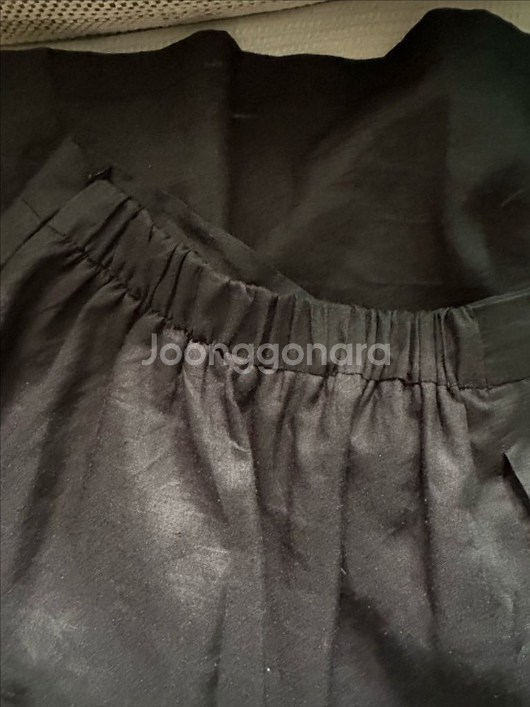 유노이아 mone 모네 린넨 스커트(s)--2