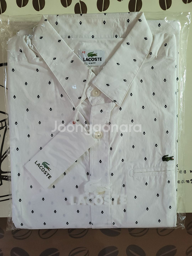 lacoste diamond dot shirts 긴팔--0