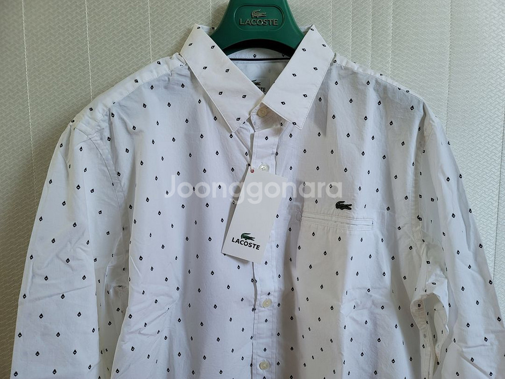 lacoste diamond dot shirts 긴팔--4