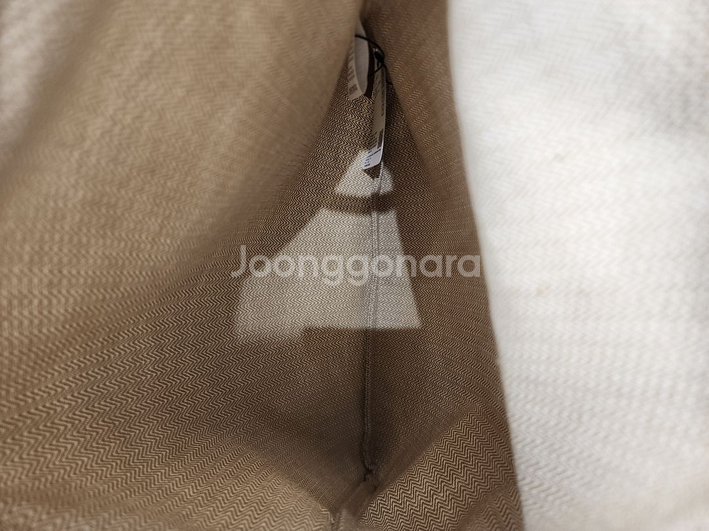 에르메스 캔버스 알린 그루밍백 크레골드 K각인--4