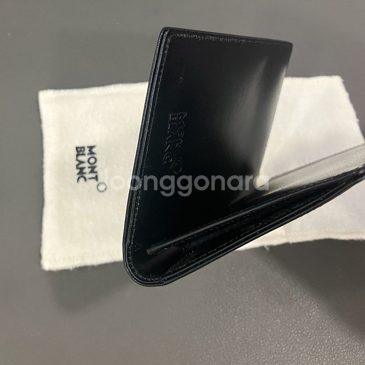 몽블랑 마이스터스튁 카드지갑 블랙--3