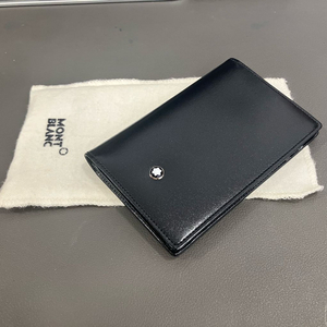 몽블랑 마이스터스튁 카드지갑 블랙