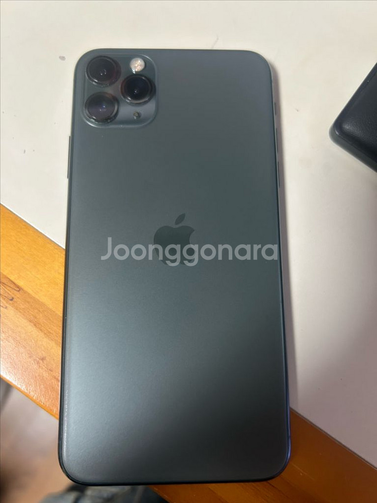 아이폰11프로맥스64gb 미드나잇그린--1