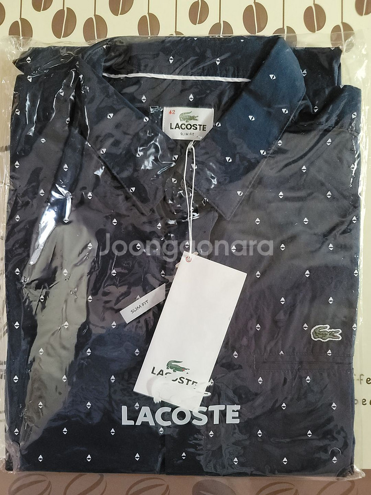 lacoste diamond dot shirts 긴팔--0