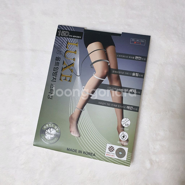 luxe 15D 기능성 올트임방지 스타킹 블랙 3개--1