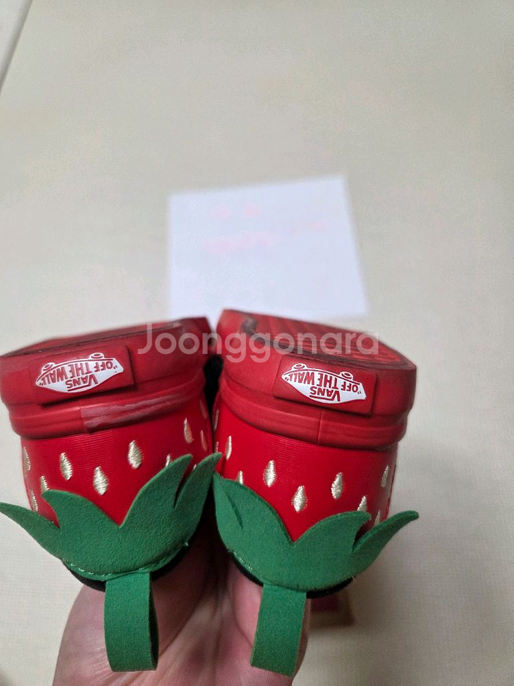 반스 딸기신발 7 130사이즈판매--1