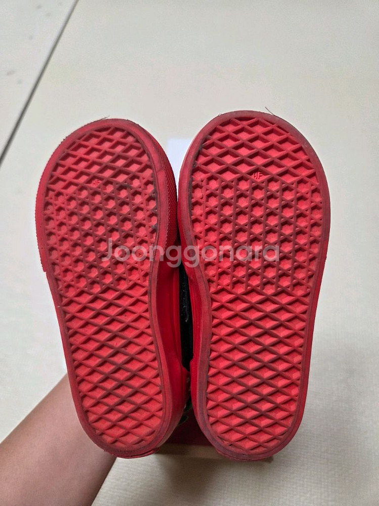 반스 딸기신발 7 130사이즈판매--2