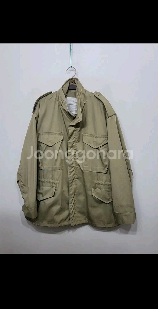 (XL) 코린스 M65 야상점퍼 베이지 밀리터리 자켓--0