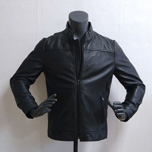 폴리스 가죽점퍼