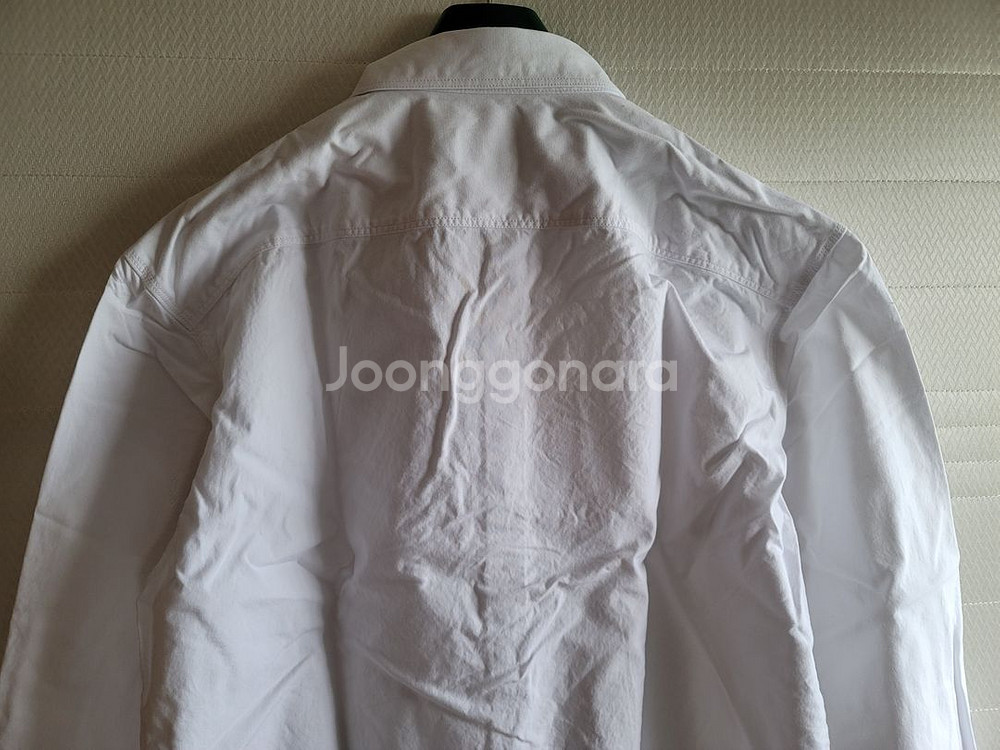 lacoste all white shirts 긴팔--6
