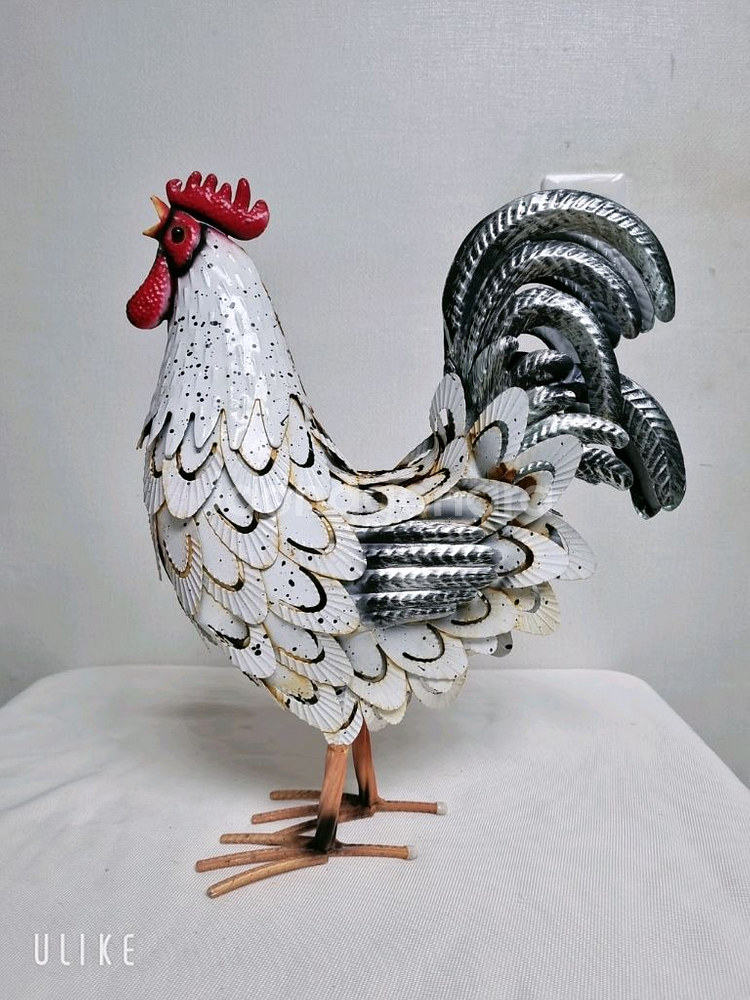 수닭 철제 인테리어 소품 (높이41cm)--1