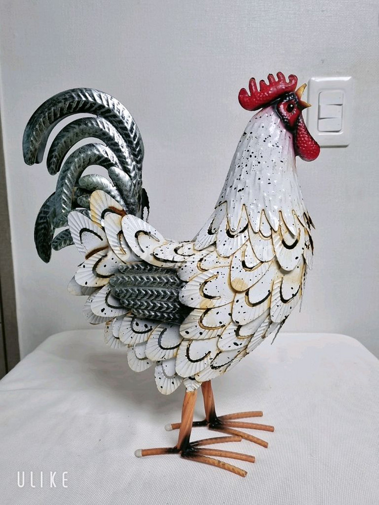 수닭 철제 인테리어 소품 (높이41cm)--3