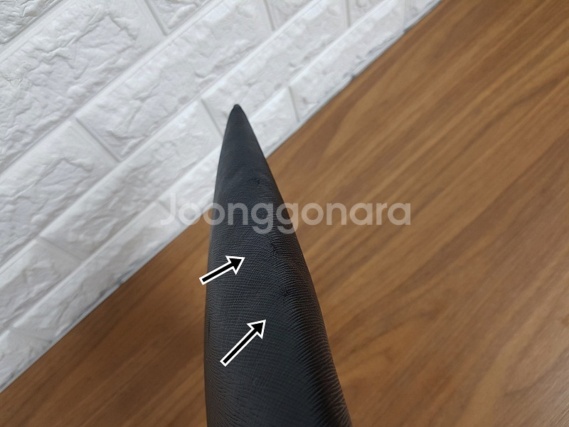 프라다 클러치백 (남여공용가능) 정품 사피아노가죽--4