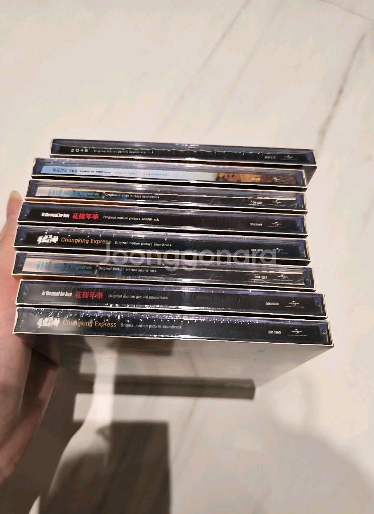 동사서독,화양연화,해피투게더,2046,중경상림 CD--2
