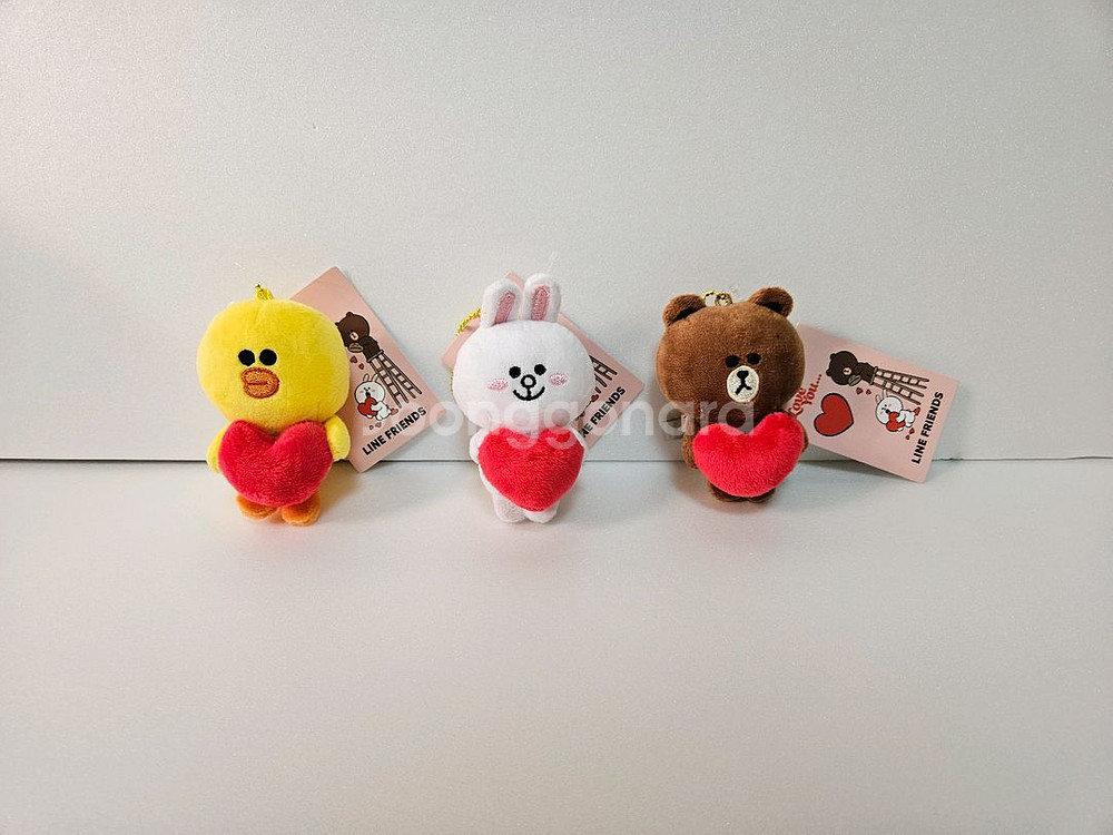 하트샐리 코니 브라운 키링 인형--0
