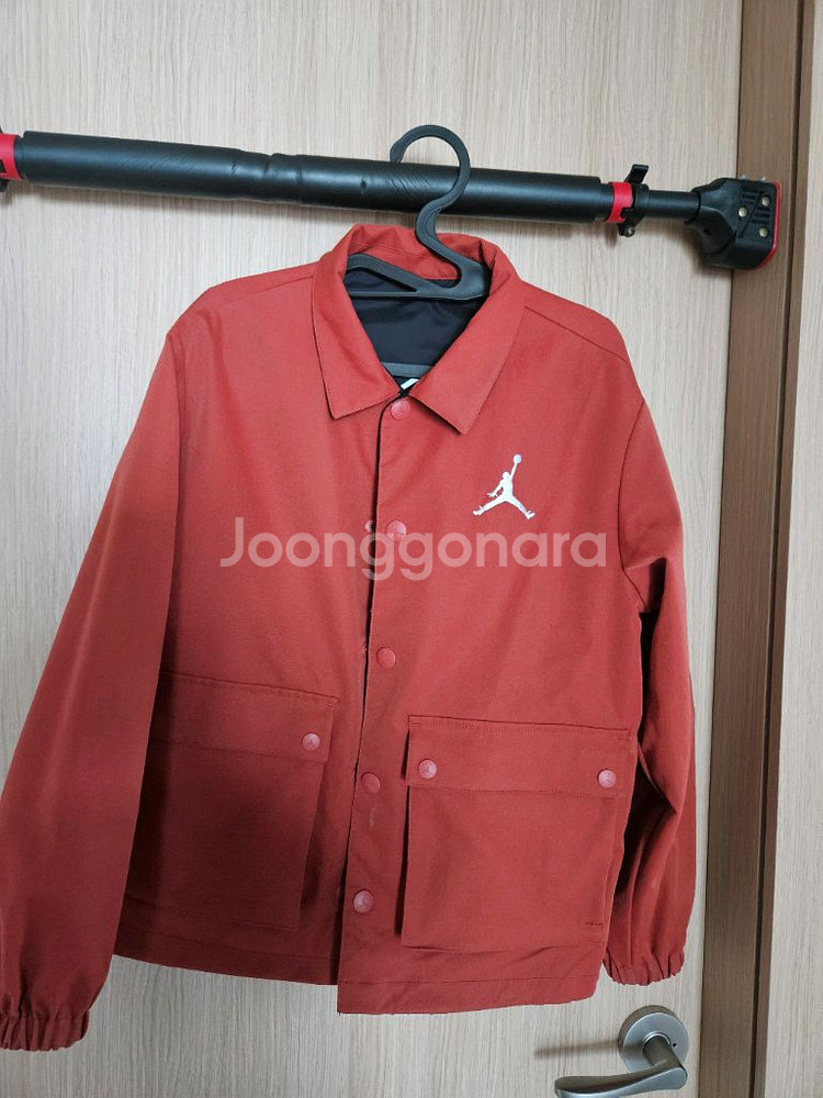 조던 키즈 리버시블 바람막이 코치 자켓 L(160)사이--3