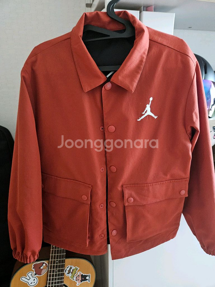 조던 키즈 리버시블 바람막이 코치 자켓 L(160)사이--5