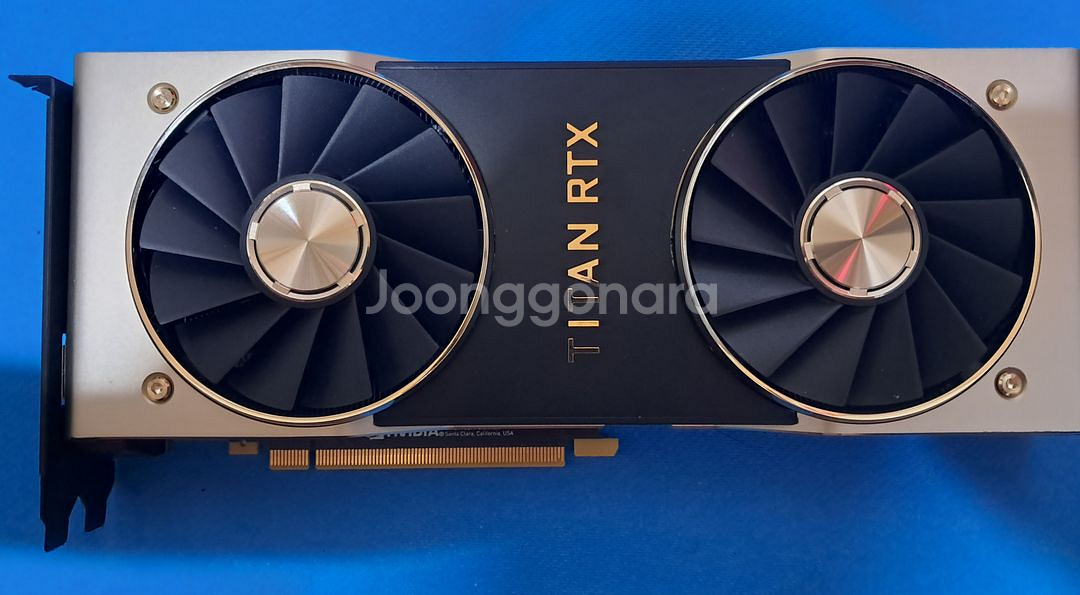 TITAN RTX D6 24G 민트급--0