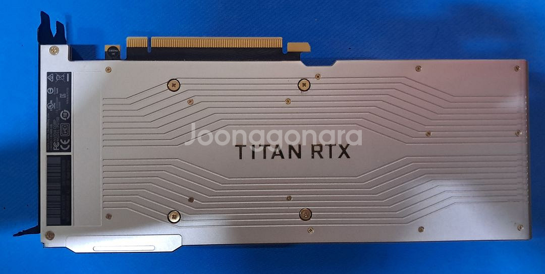 TITAN RTX D6 24G 민트급--3
