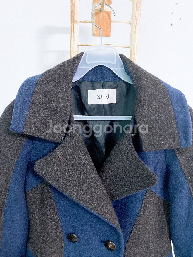 (정품)SJSJ캐시미어핸드메이드양모코트(여성용85)--2