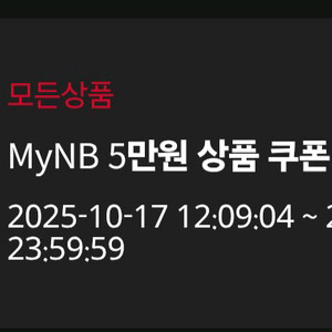 뉴발란스 10만이상 5만원할인 쿠폰