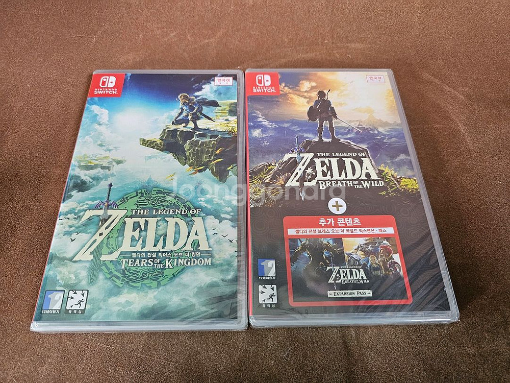 (미개봉)젤다의 전설 야숨 DLC 합본 + 왕국의 눈물--0