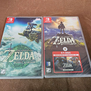 (미개봉)젤다의 전설 야숨 DLC 합본 + 왕국의 눈물