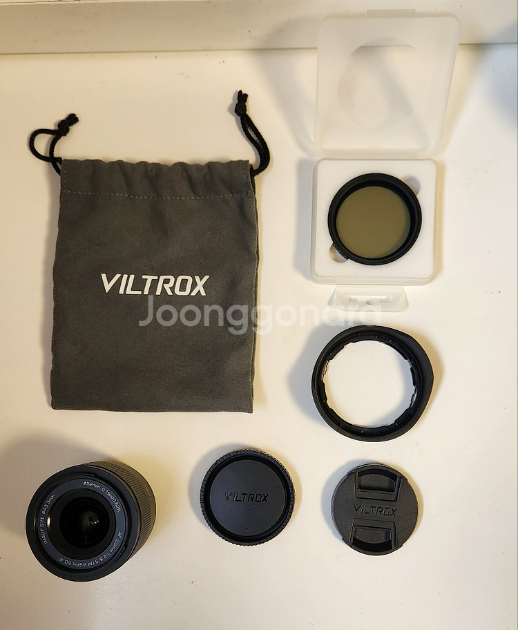 빌트록스 20mm F2.8 FE 렌즈 + 가변ND필터--2