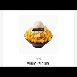 설빙애플망고치즈설빙 설빙 애플망고치즈설빙