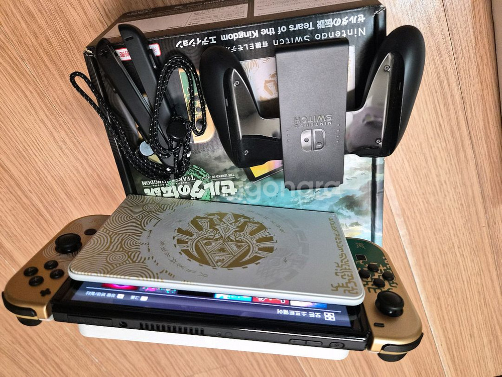 OLED 젤다 에디션 게임 18개 + 게임칲5개 판매--4